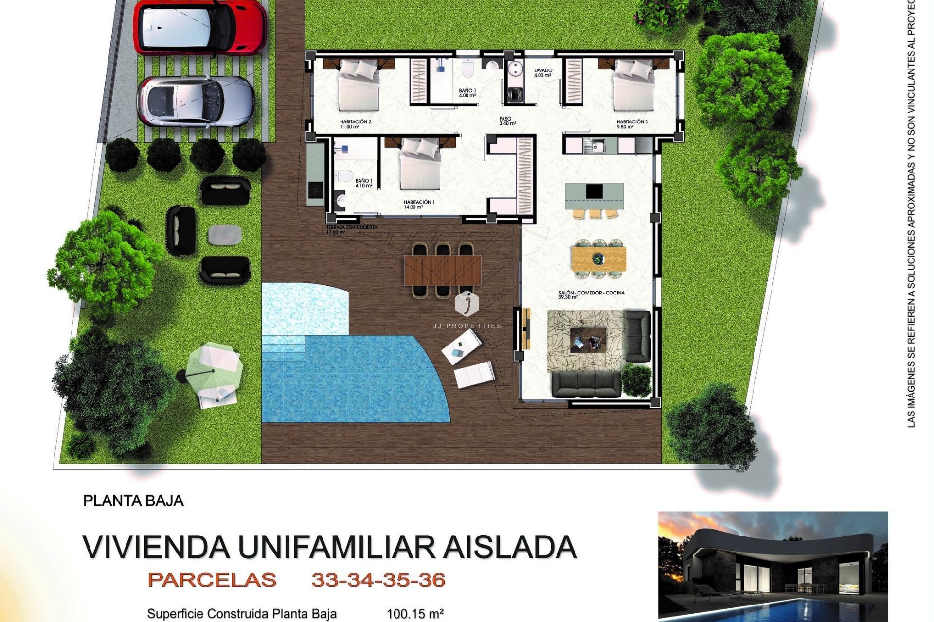 Nowy budynek - Villa -
Los Montesinos - La herrada