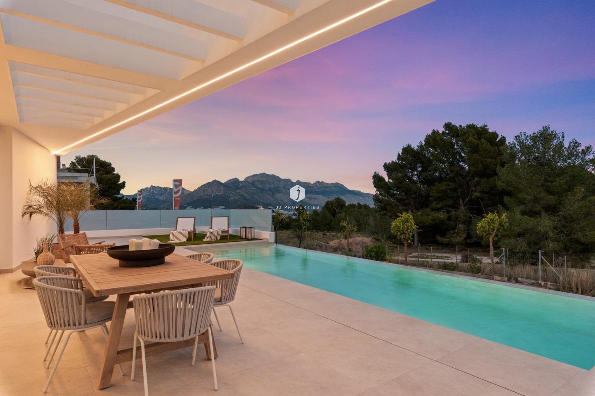 Nowy budynek - Villa -
Polop - Urbanizaciones