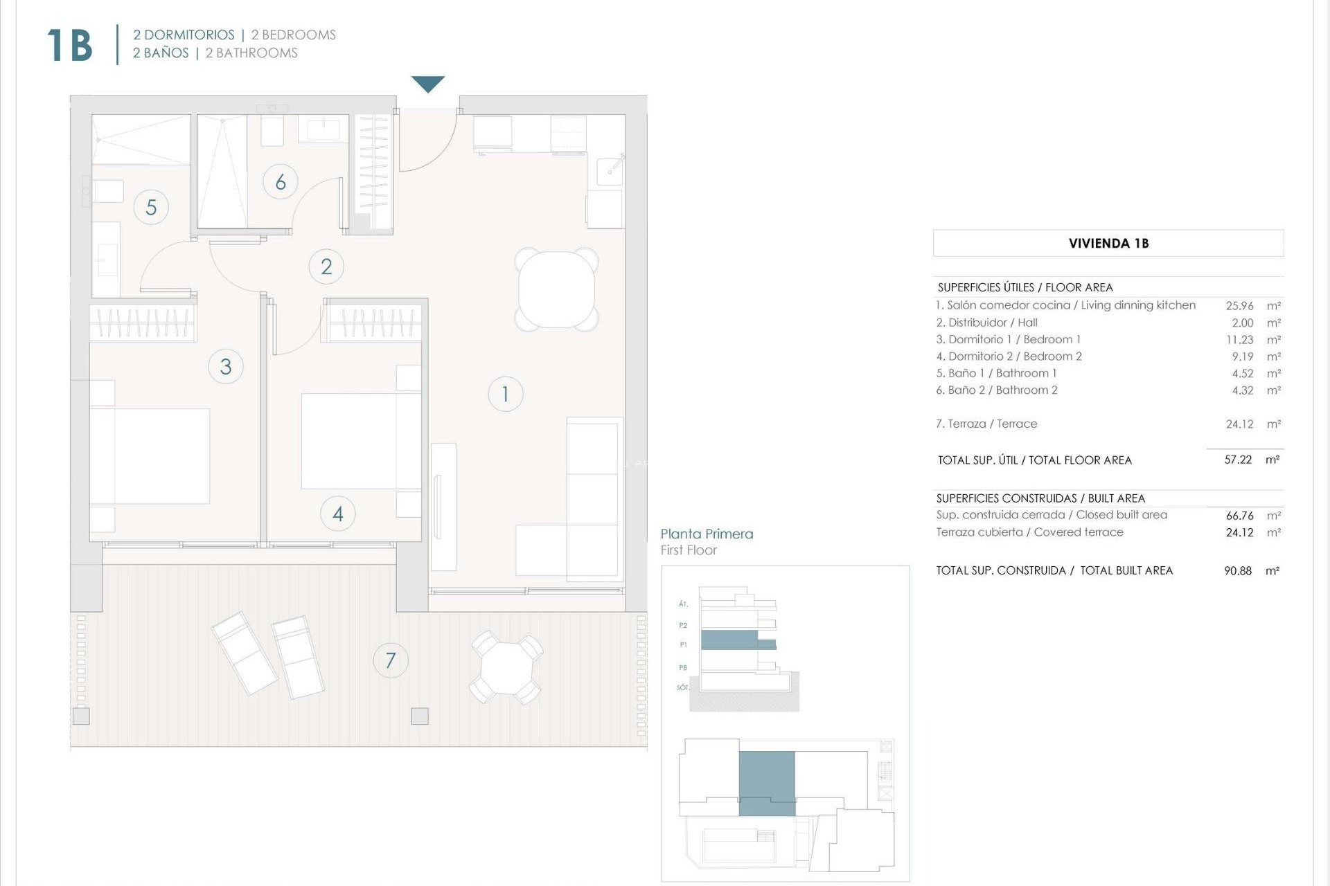 Obra nueva - Apartamento / piso -
Benijofar - Pueblo