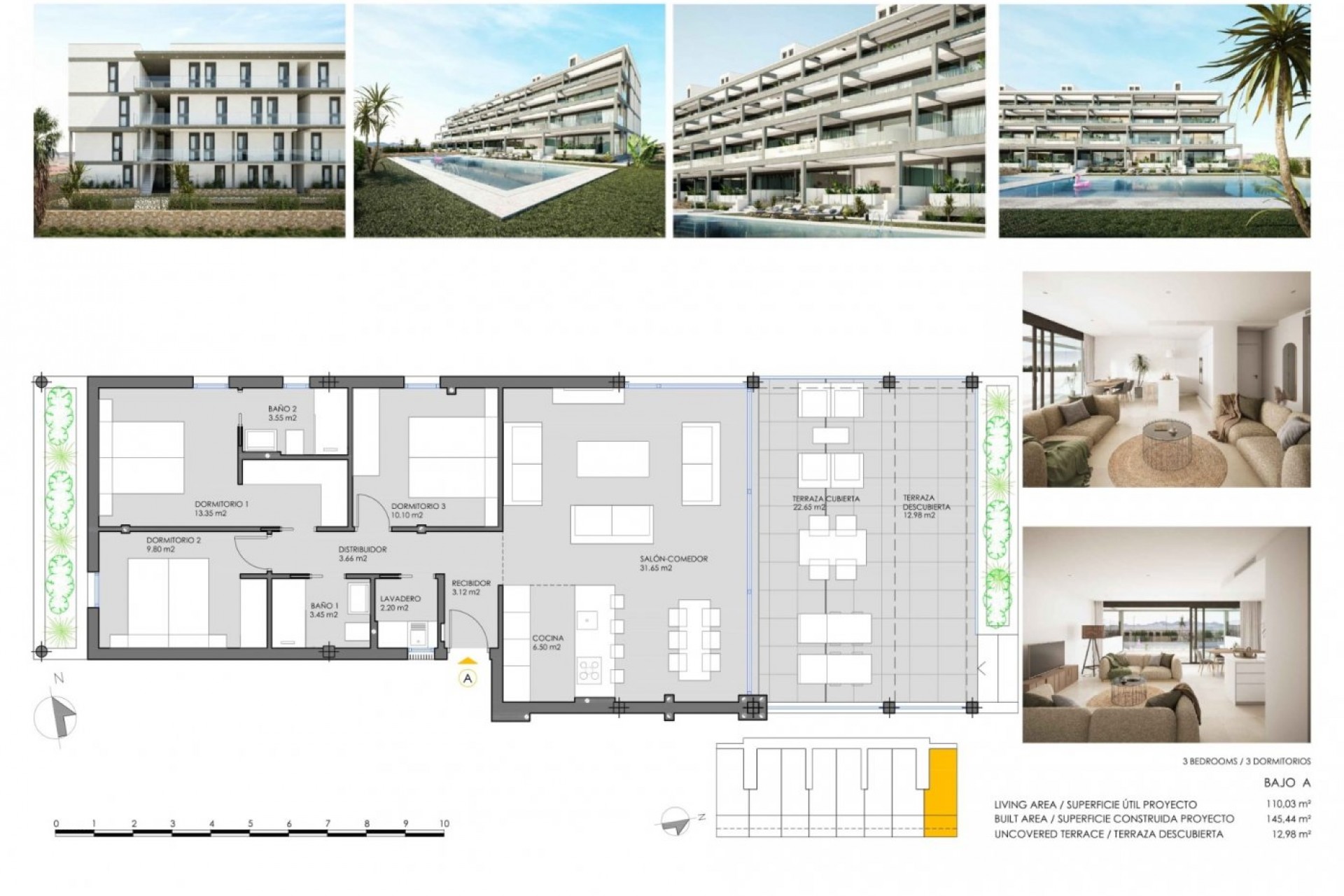 Obra nueva - Apartamento / piso -
Cartagena - Mar De Cristal