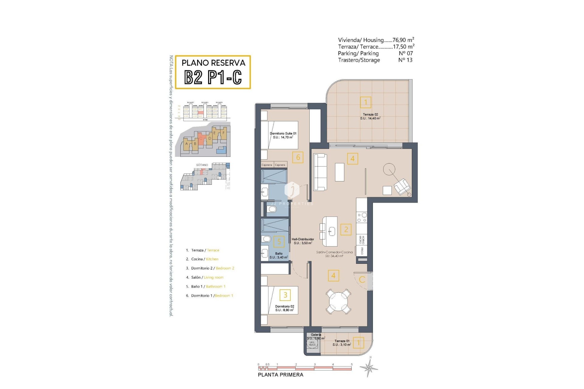 Obra nueva - Apartamento / piso -
Los Alcazares - Serena Golf