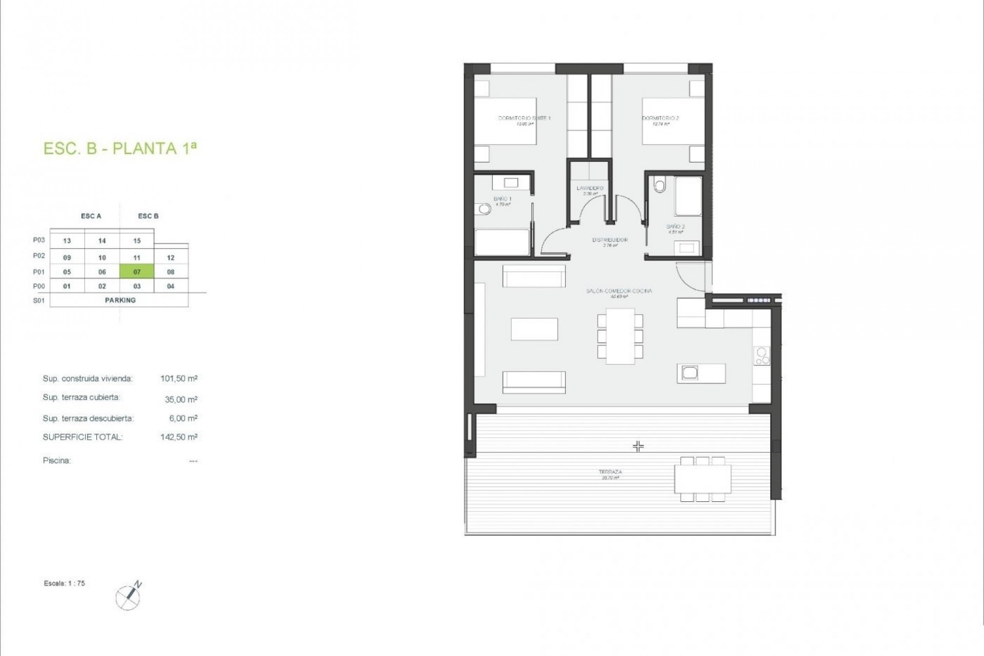 Obra nueva - Apartamento / piso -
Orihuela - Las Colinas Golf