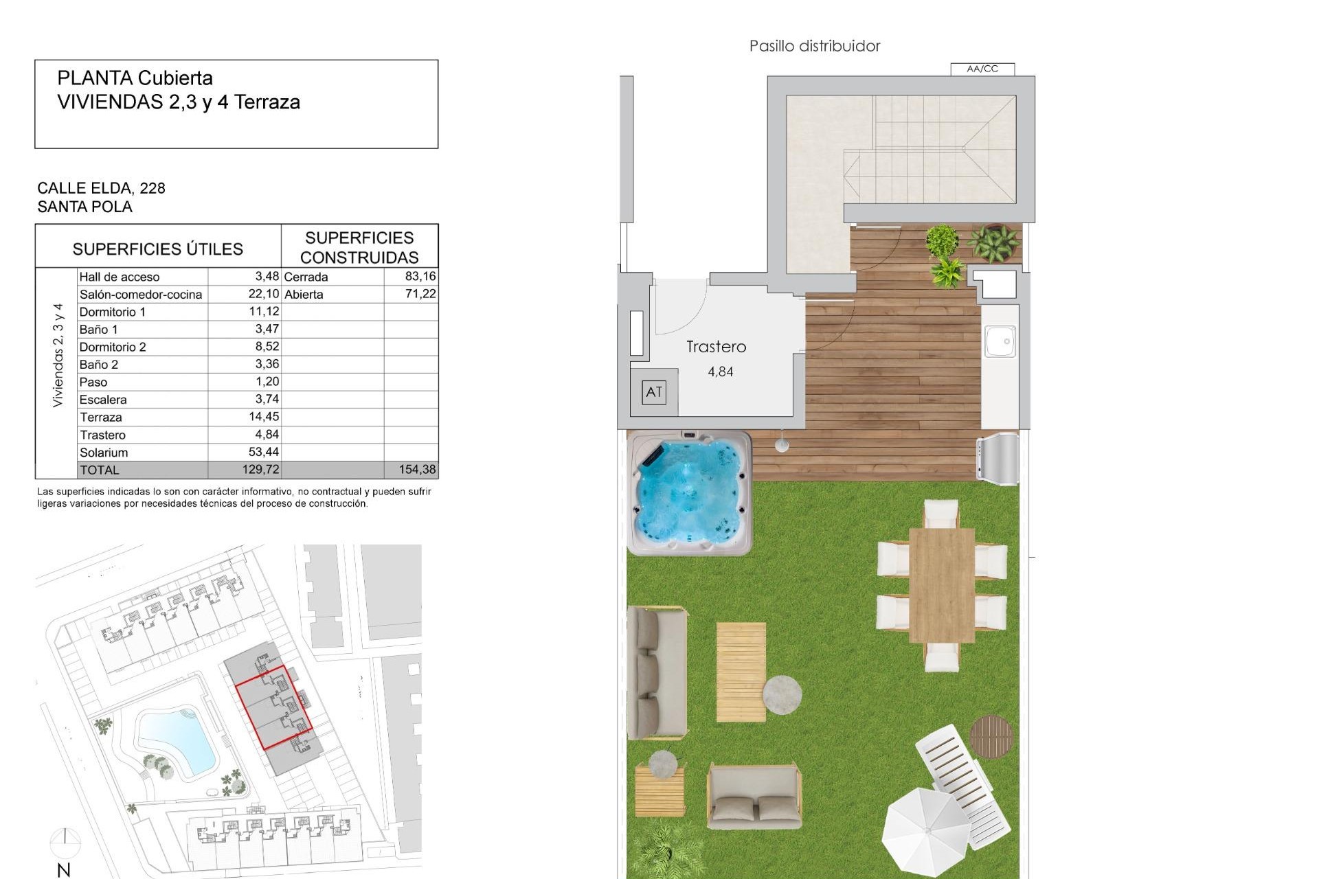 Obra nueva - Ático -
Santa Pola - Tamarit