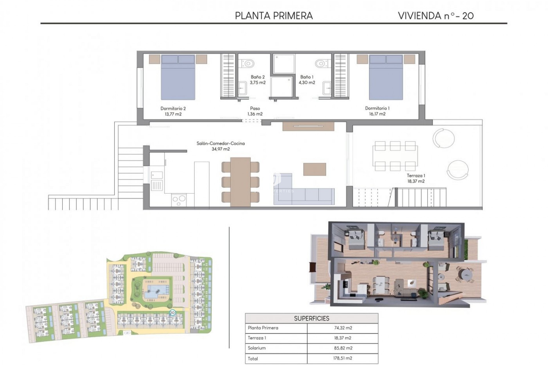 Obra nueva - Bungalow -
Finestrat - Finestrat Hills