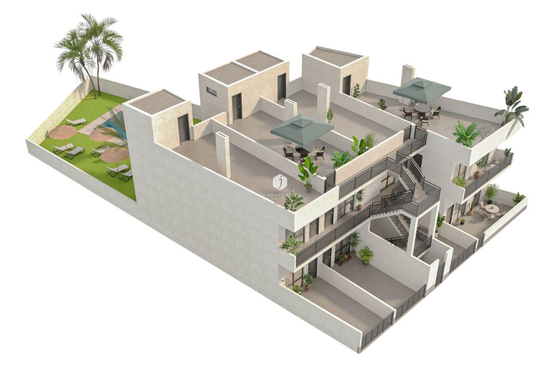 Obra nueva - Bungalow -
Hondón de las Nieves - La Canalosa