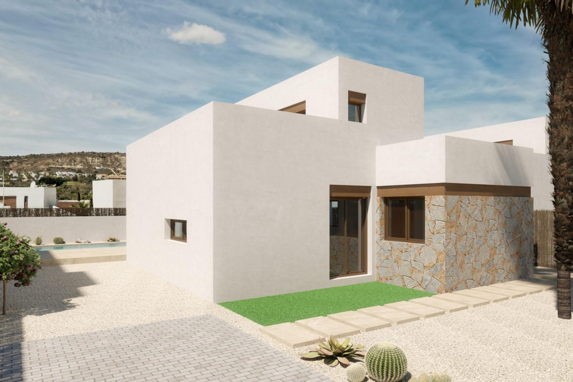 Obra nueva - Chalet -
Algorfa - La finca golf