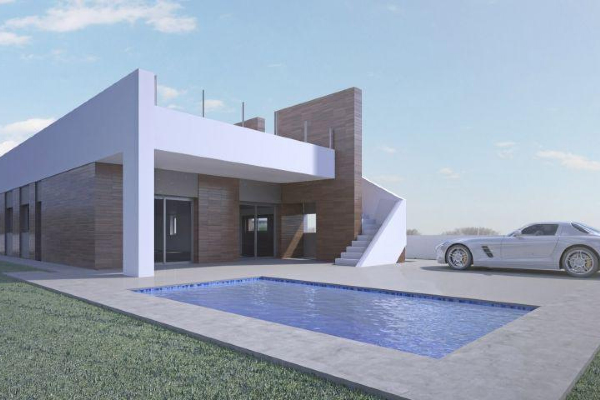 Obra nueva - Chalet -
Aspe - Centro