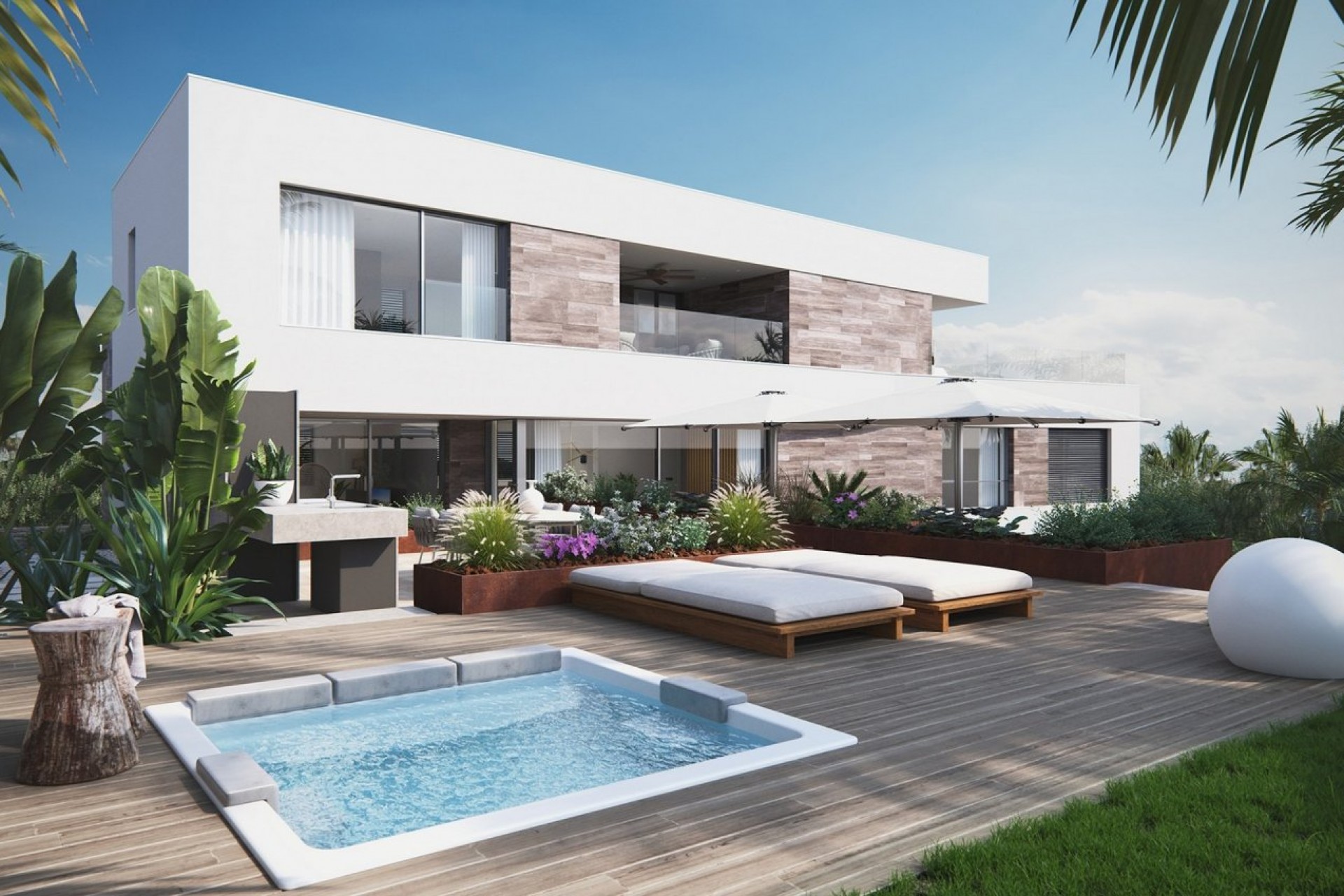 Obra nueva - Chalet -
Cabo de Palos - Cala Medina