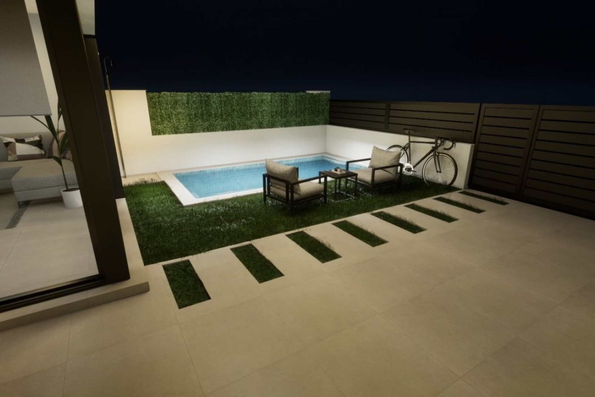 Obra nueva - Chalet -
Los Alcazares - Playa La Concha