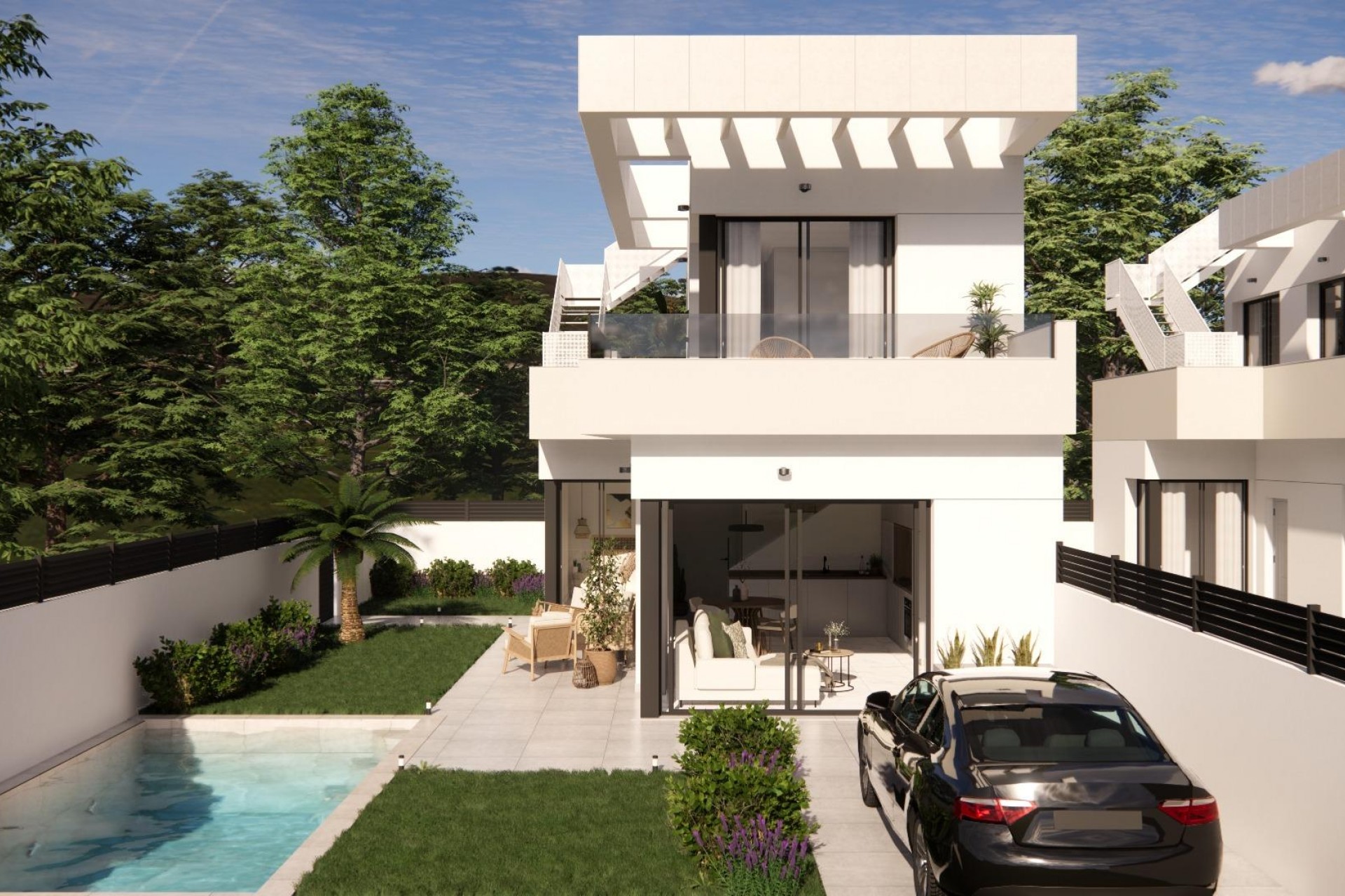 Obra nueva - Chalet -
Los Montesinos - La herrada