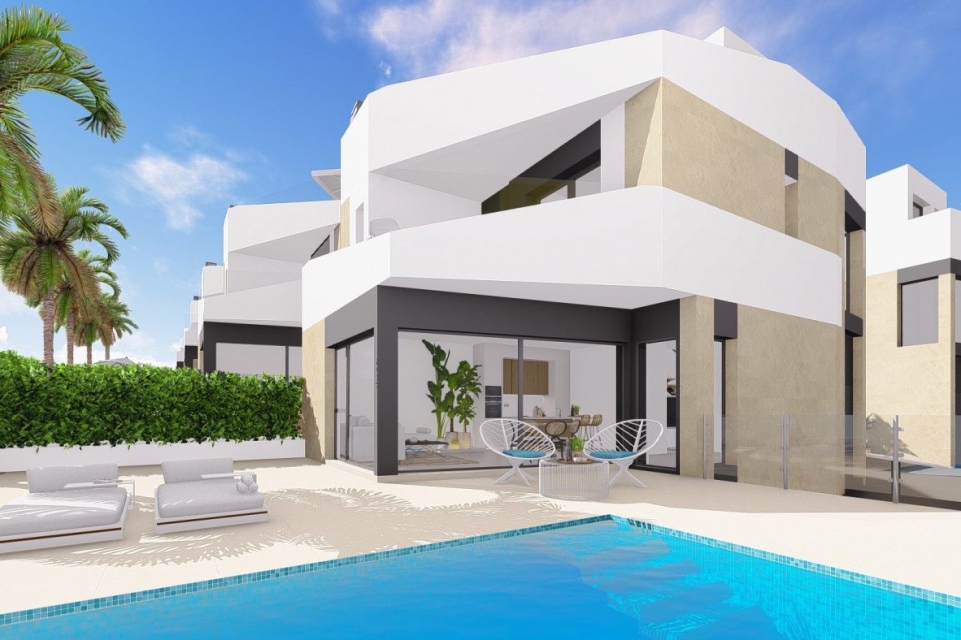 Obra nueva - Chalet -
Orihuela Costa - Los Altos