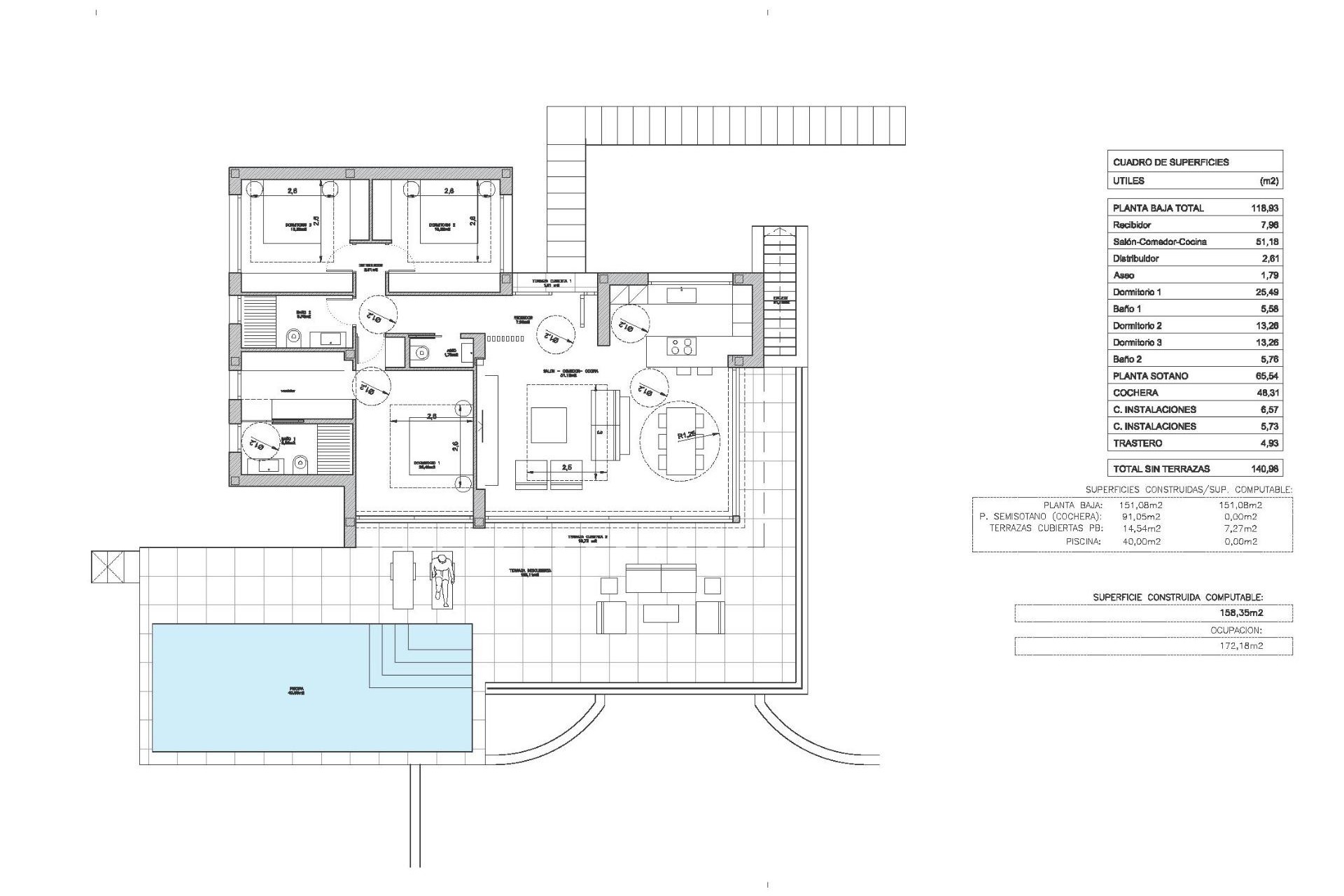 Obra nueva - Chalet -
Orihuela - Las Colinas Golf