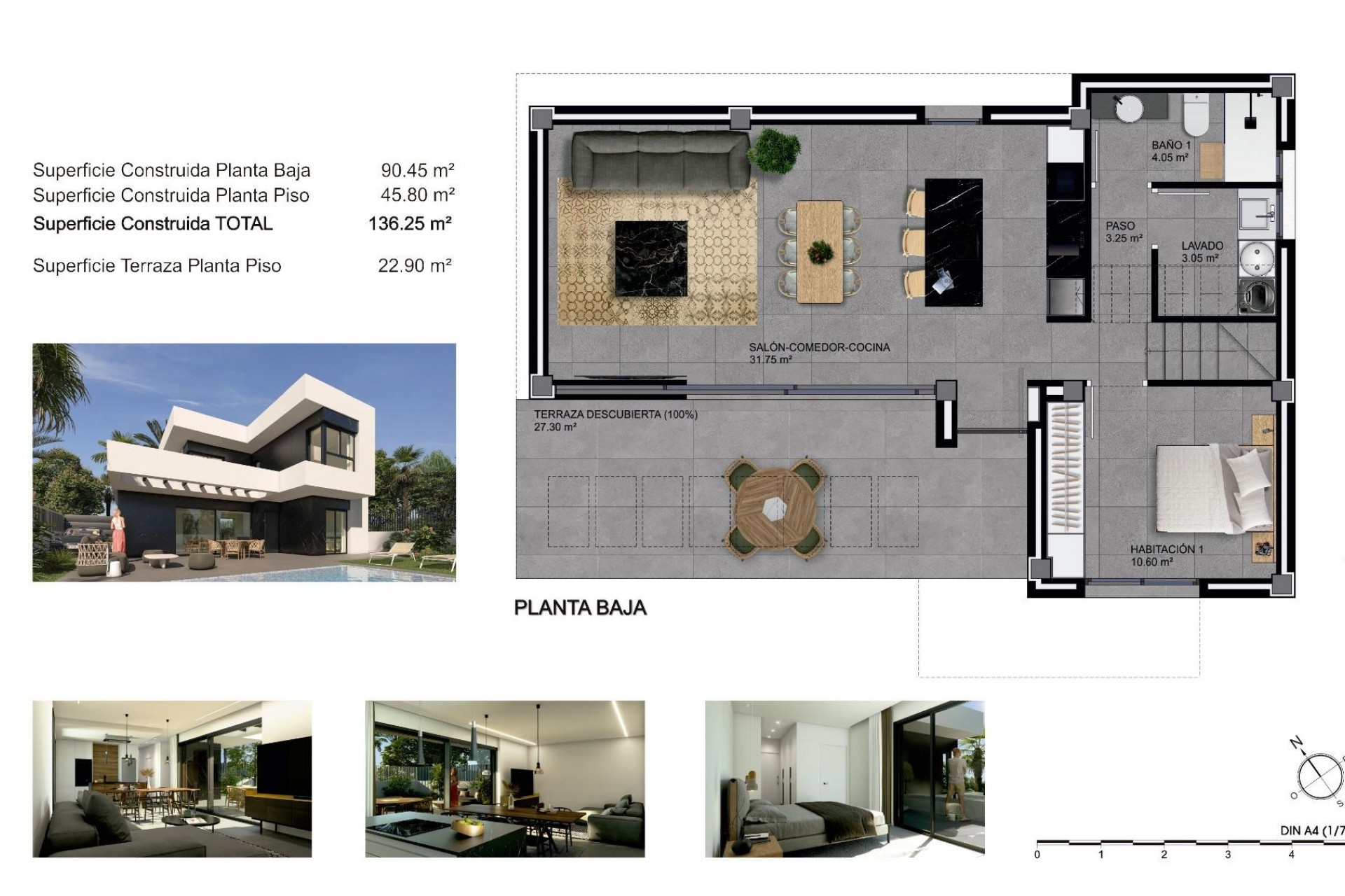 Obra nueva - Chalet -
Rojales - Benimar