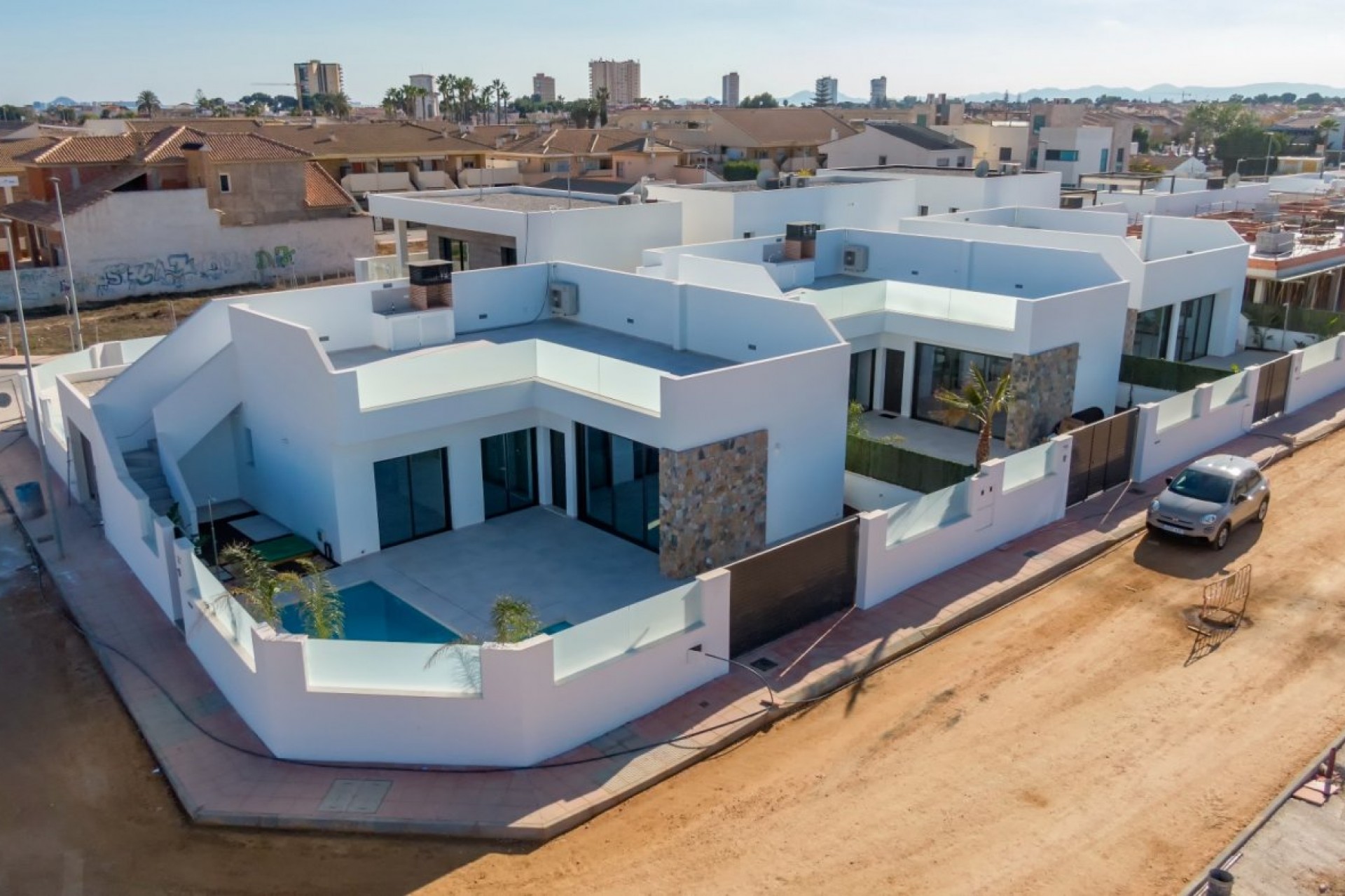 Obra nueva - Chalet -
Santiago de la Ribera - Dos Mares