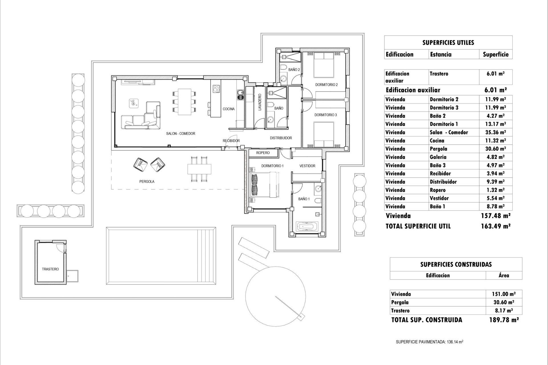 Obra nueva - Villa -
Aspe - Poligono 19