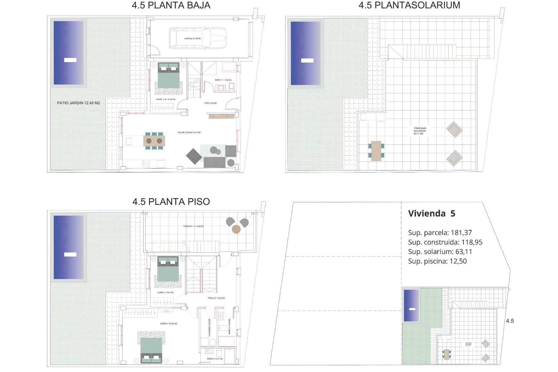 Obra nueva - Villa -
Los Belones - pueblo