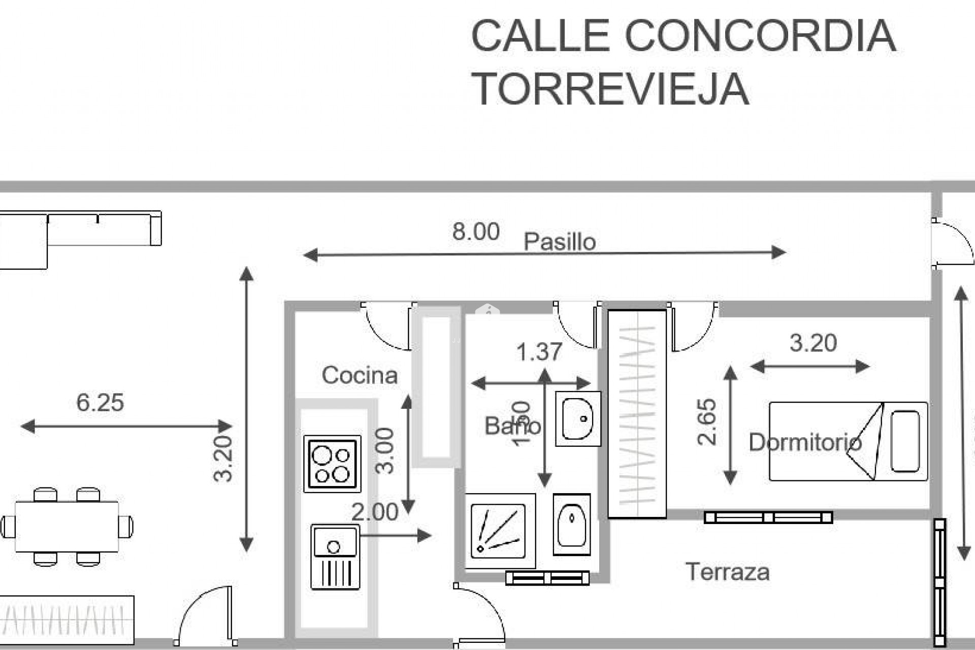 Resale - Apartment / flat -
Torrevieja - Estacion de autobuses
