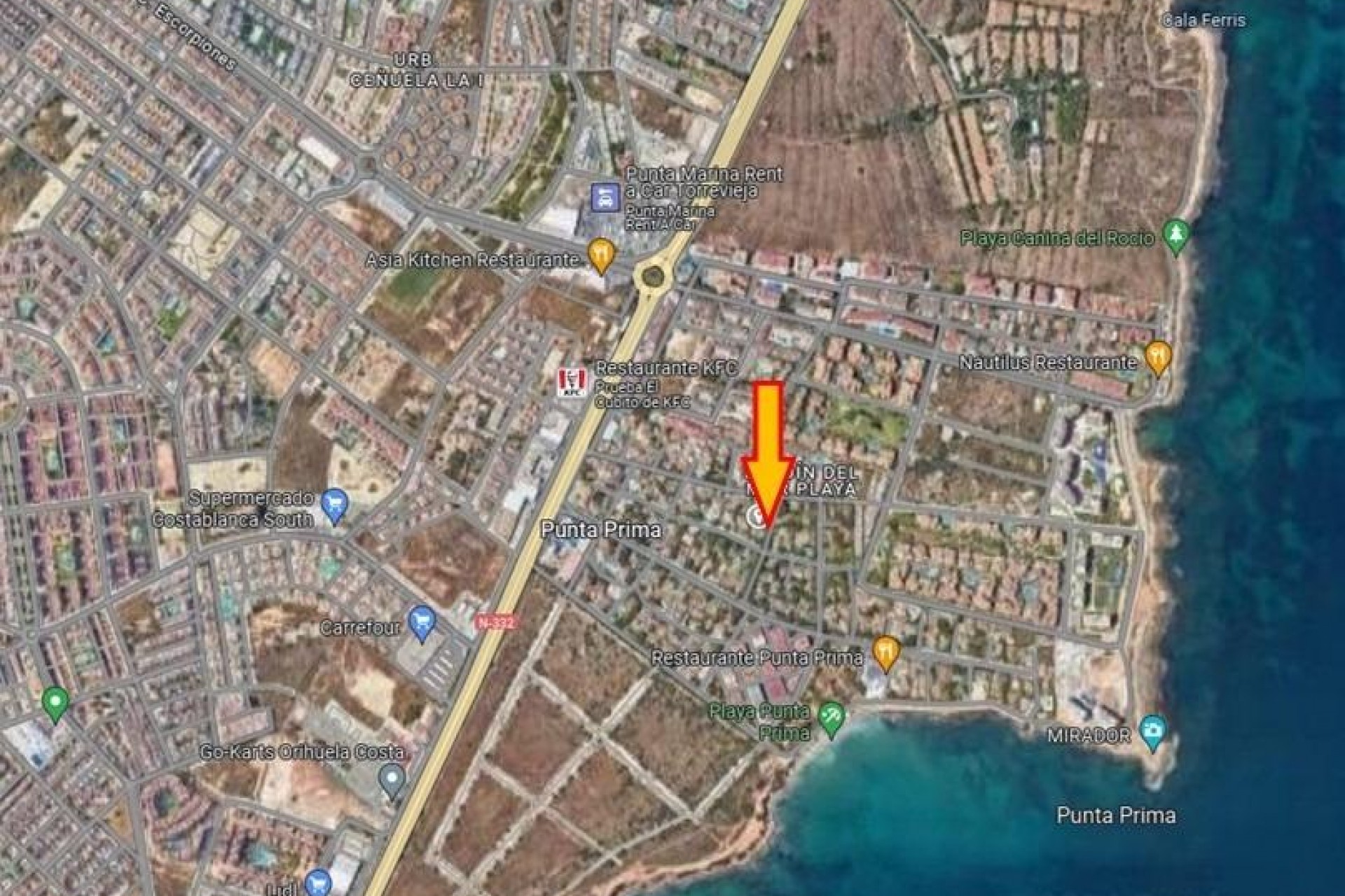 Resale - Chalet -
Orihuela Costa - Punta Prima