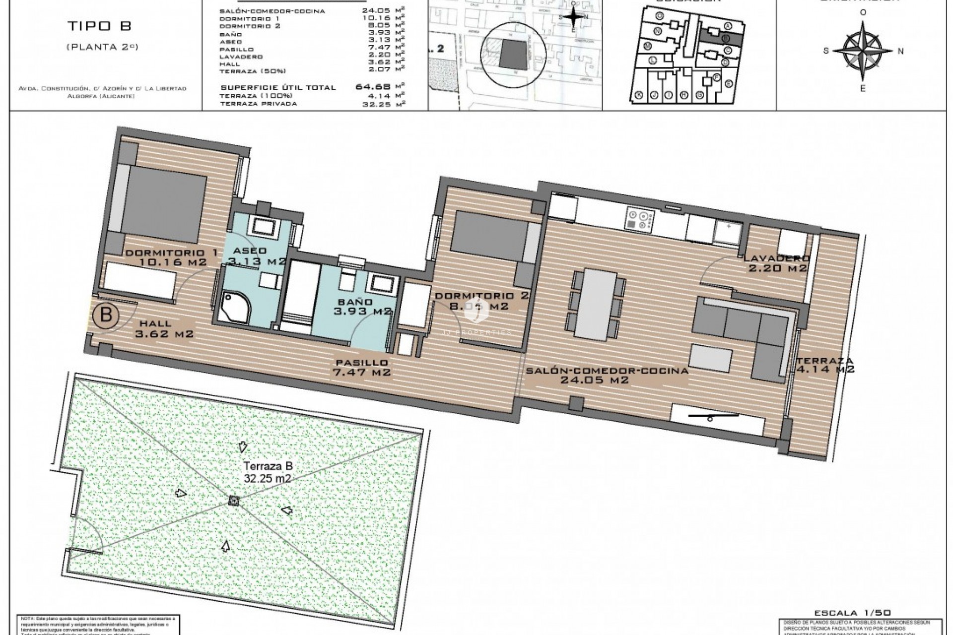 Tweedehands - Appartement / flat -
Algorfa - Inland