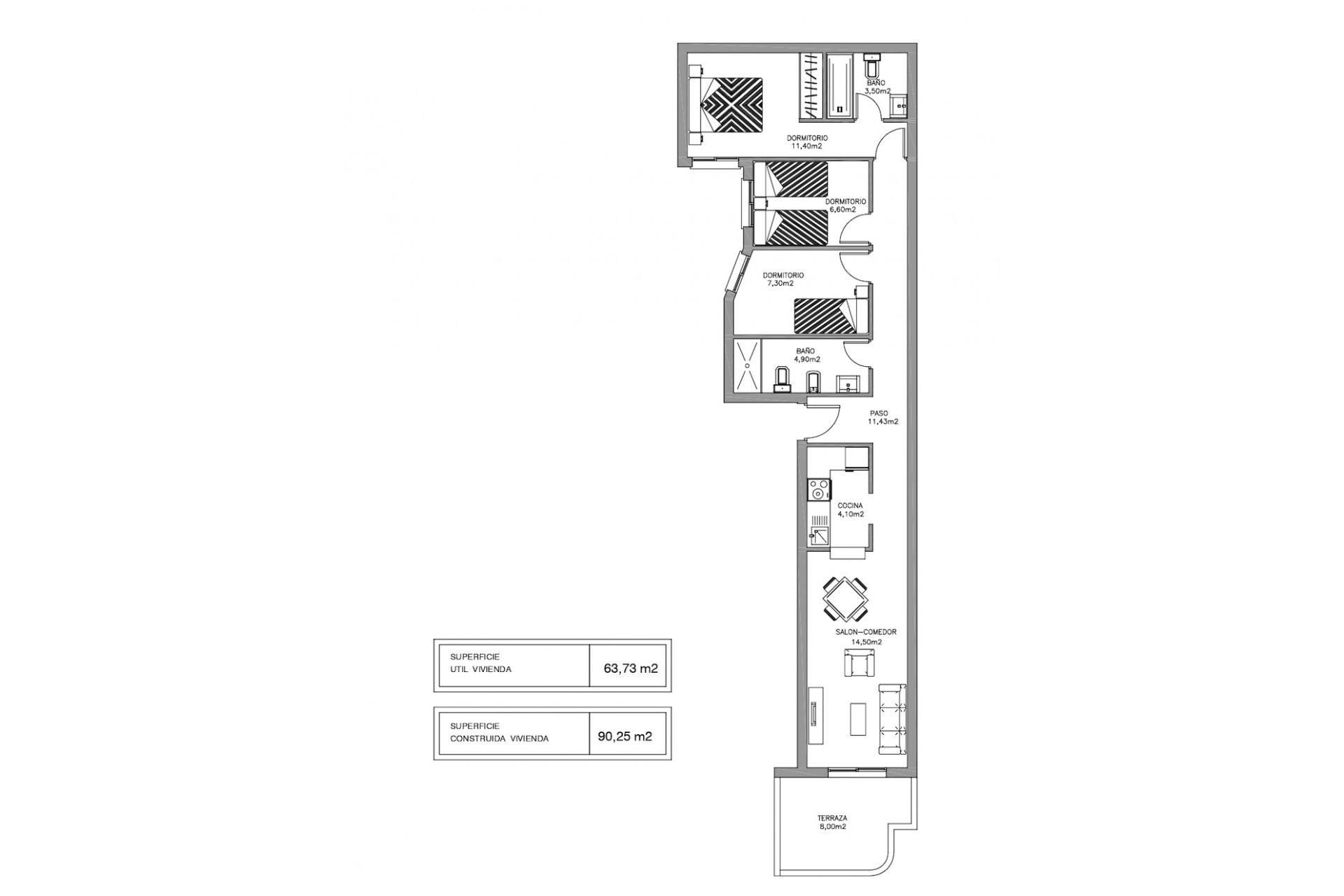 Tweedehands - Appartement / flat -
Torrevieja - Costa Blanca