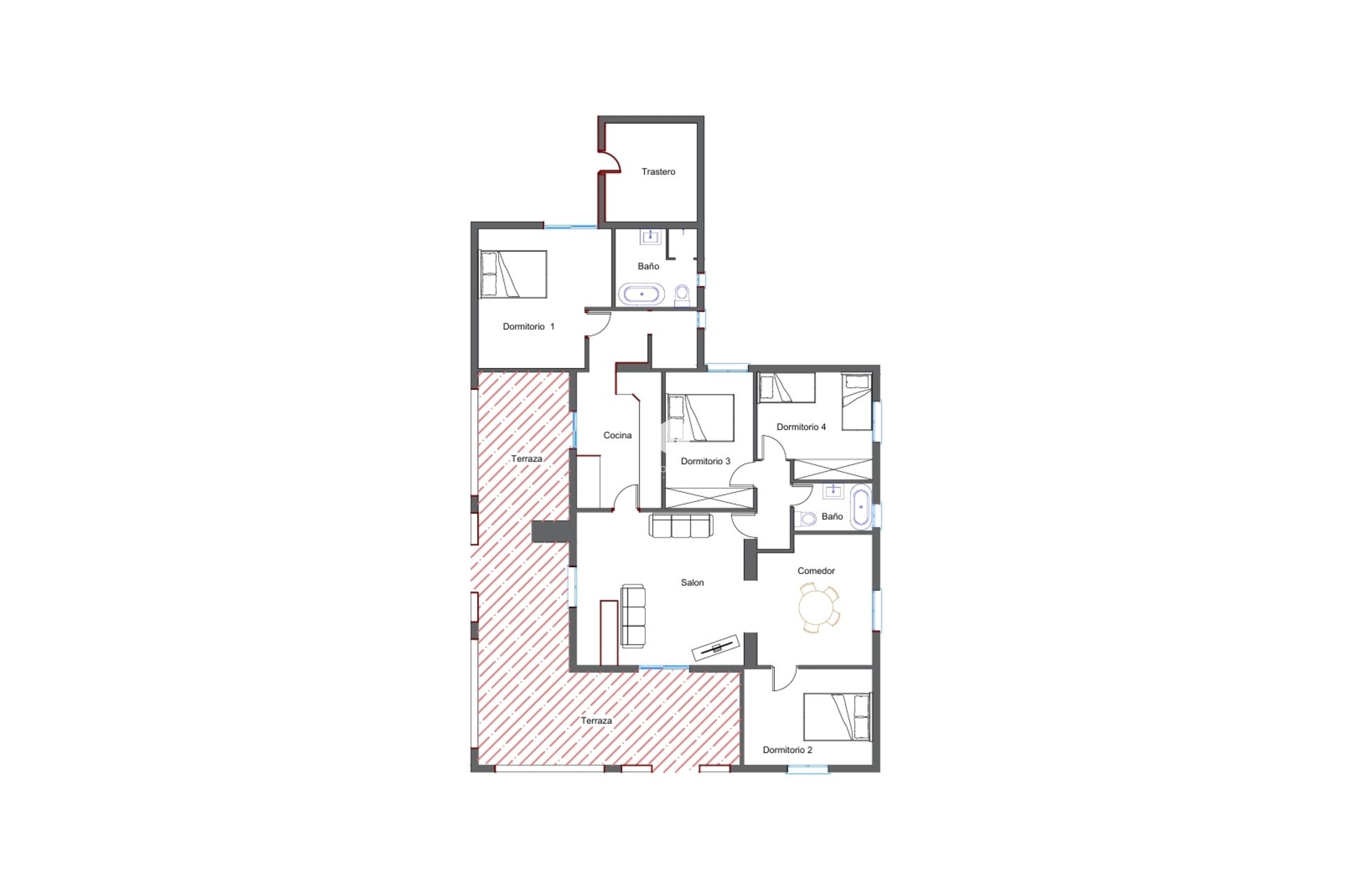 Tweedehands - Villa -
Los Balcones - Costa Blanca