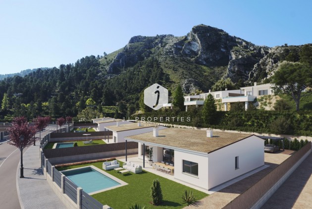 Villa - Obra nueva - Penaguila -
                El Olivar