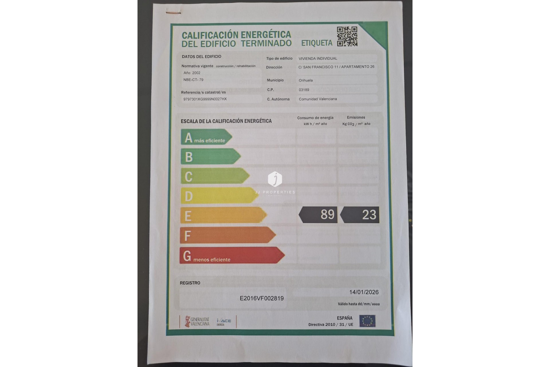 Z drugiej ręki - Mieszkanie w bloku -
Orihuela Costa - La Zenia