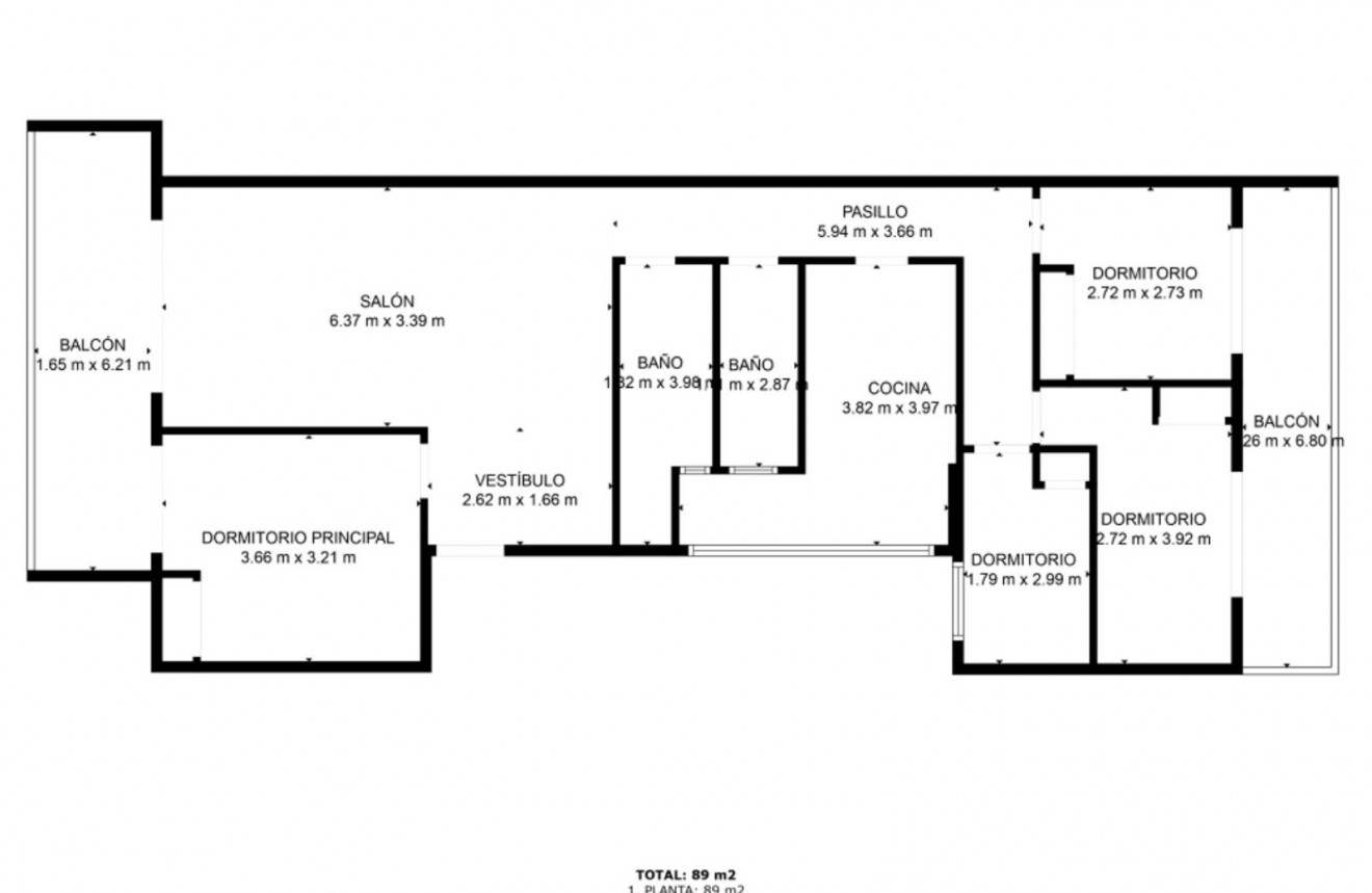 D'occasion - Appartement -
Torrevieja - Playa del cura