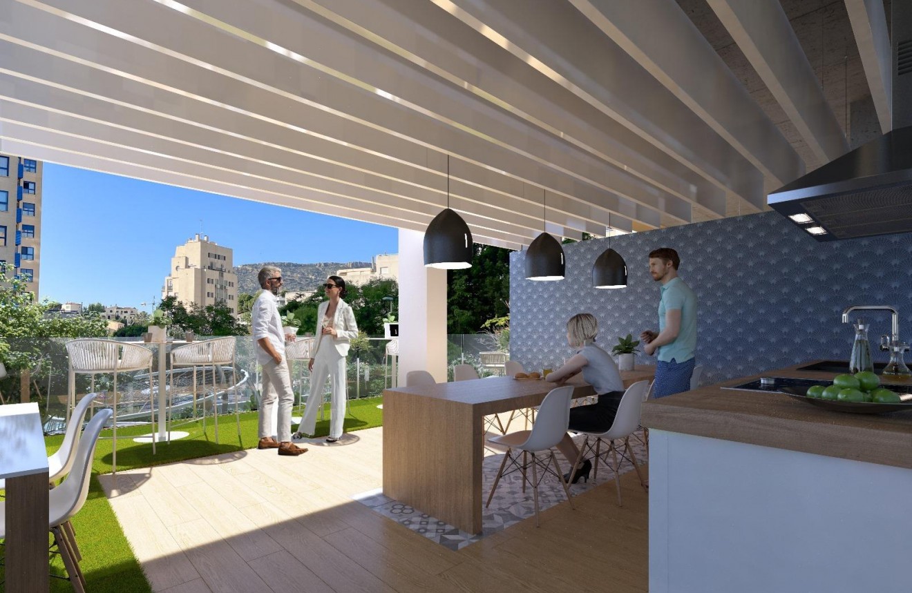 Nieuwbouw Woningen - Appartement / flat -
Calpe - Manzanera