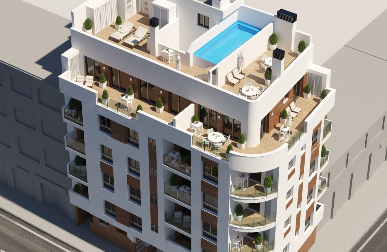 Nieuwbouw Woningen - Appartement / flat -
Torrevieja - Centro