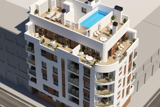 New Build - Apartment / flat -
Torrevieja - Centro