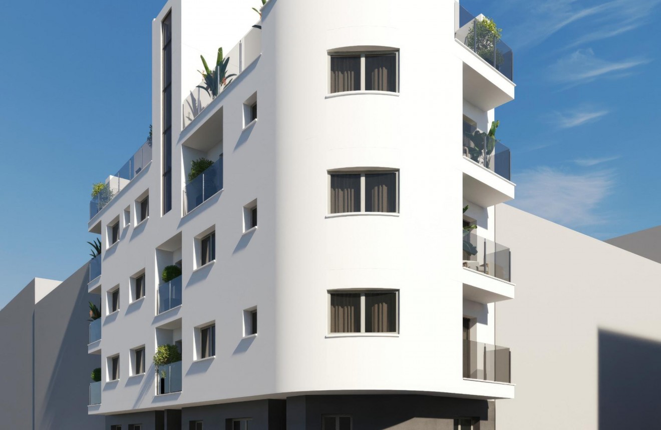 New Build - Apartment / flat -
Torrevieja - Centro