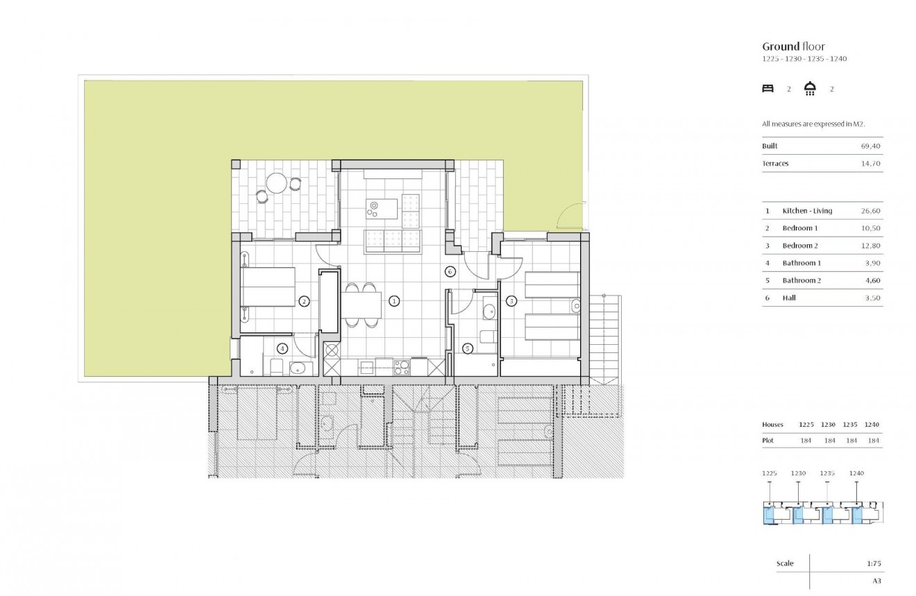 Obra nueva - Bungalow -
Algorfa - La finca golf