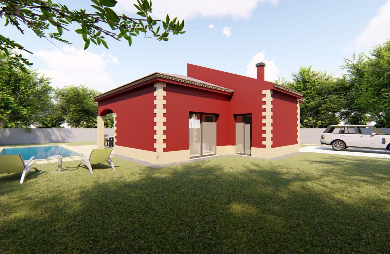 Obra nueva - Chalet -
Pinoso - Campo