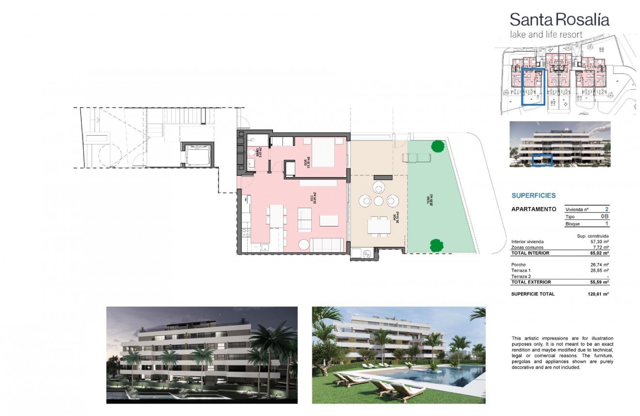 Nouvelle construction - Appartement -
Torre Pacheco - Santa Rosalia Lake And Life Resort