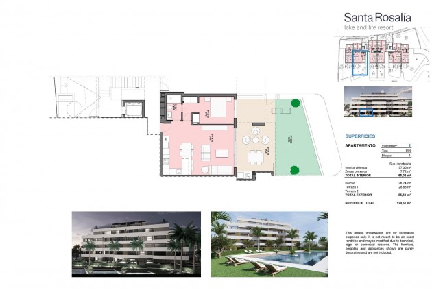 Obra nueva - Apartamento / piso -
Torre Pacheco - Santa Rosalia Lake And Life Resort