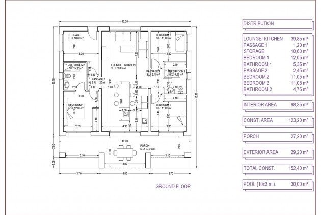 Nieuwbouw Woningen - Chalet -
Pinoso - Campo