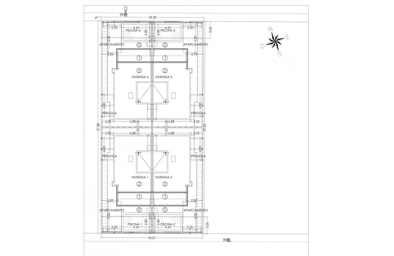 Nieuwbouw Woningen - Chalet -
San Pedro del Pinatar - San Pedro Del Pinatar