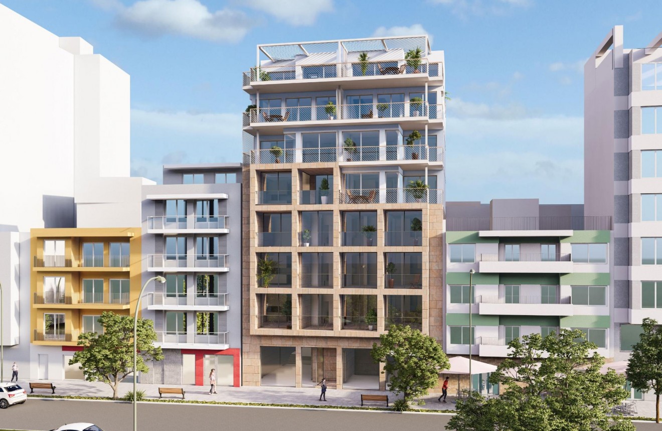 Nieuwbouw Woningen - Appartement / flat -
Villajoyosa - Pueblo