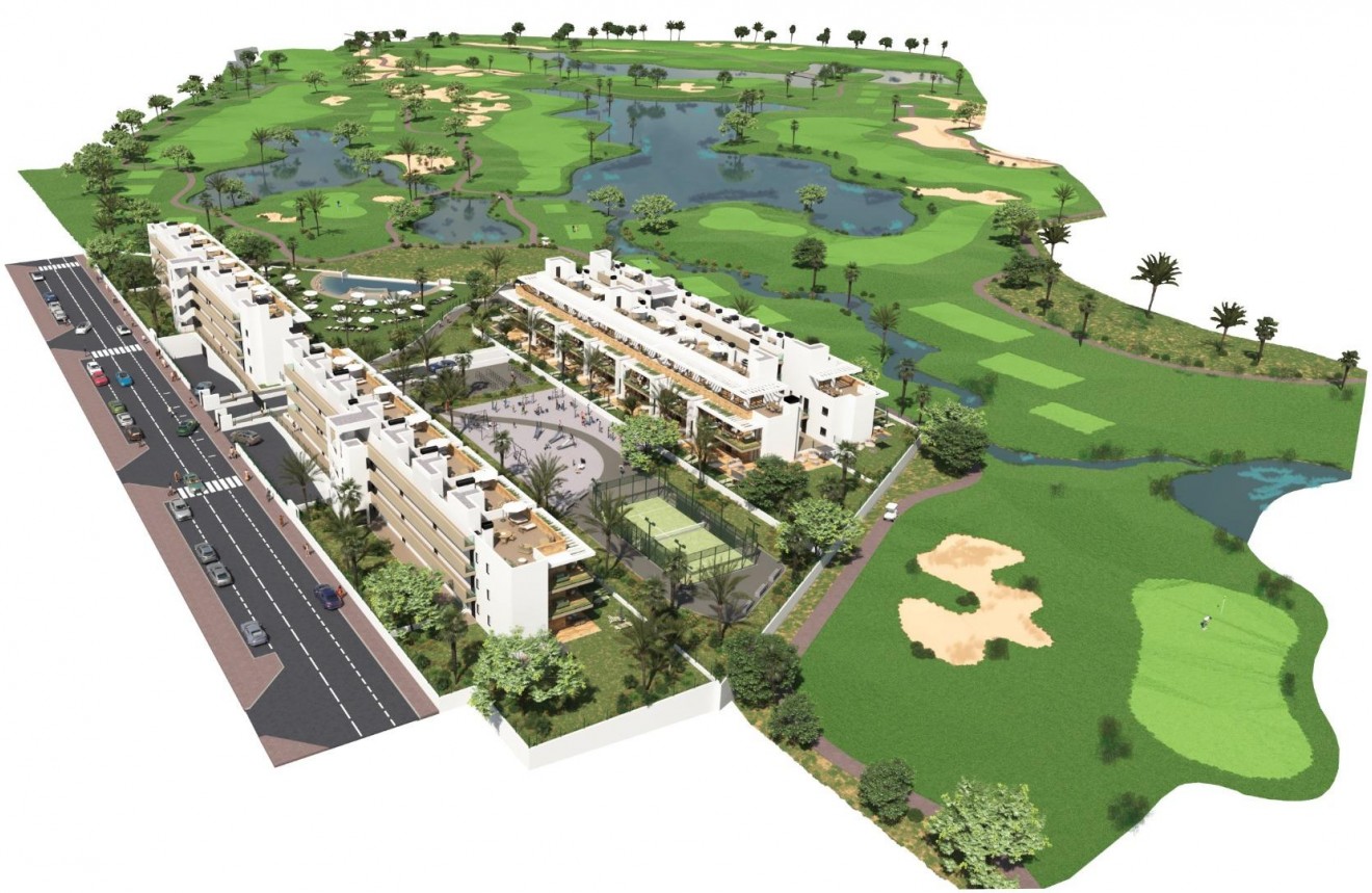 New Build - Apartment / flat -
Los Alcazares - Serena Golf