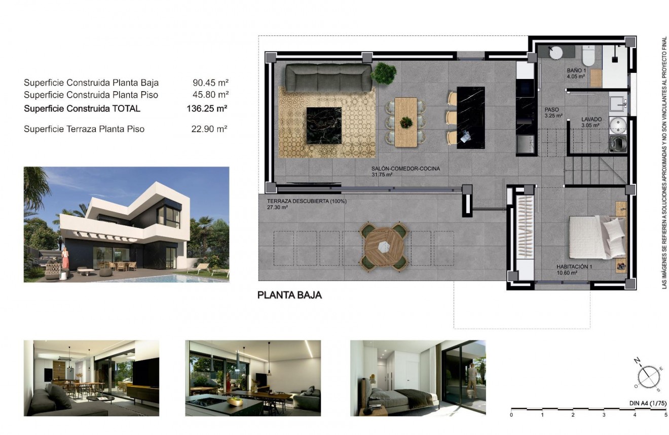 Obra nueva - Chalet -
Rojales - Benimar