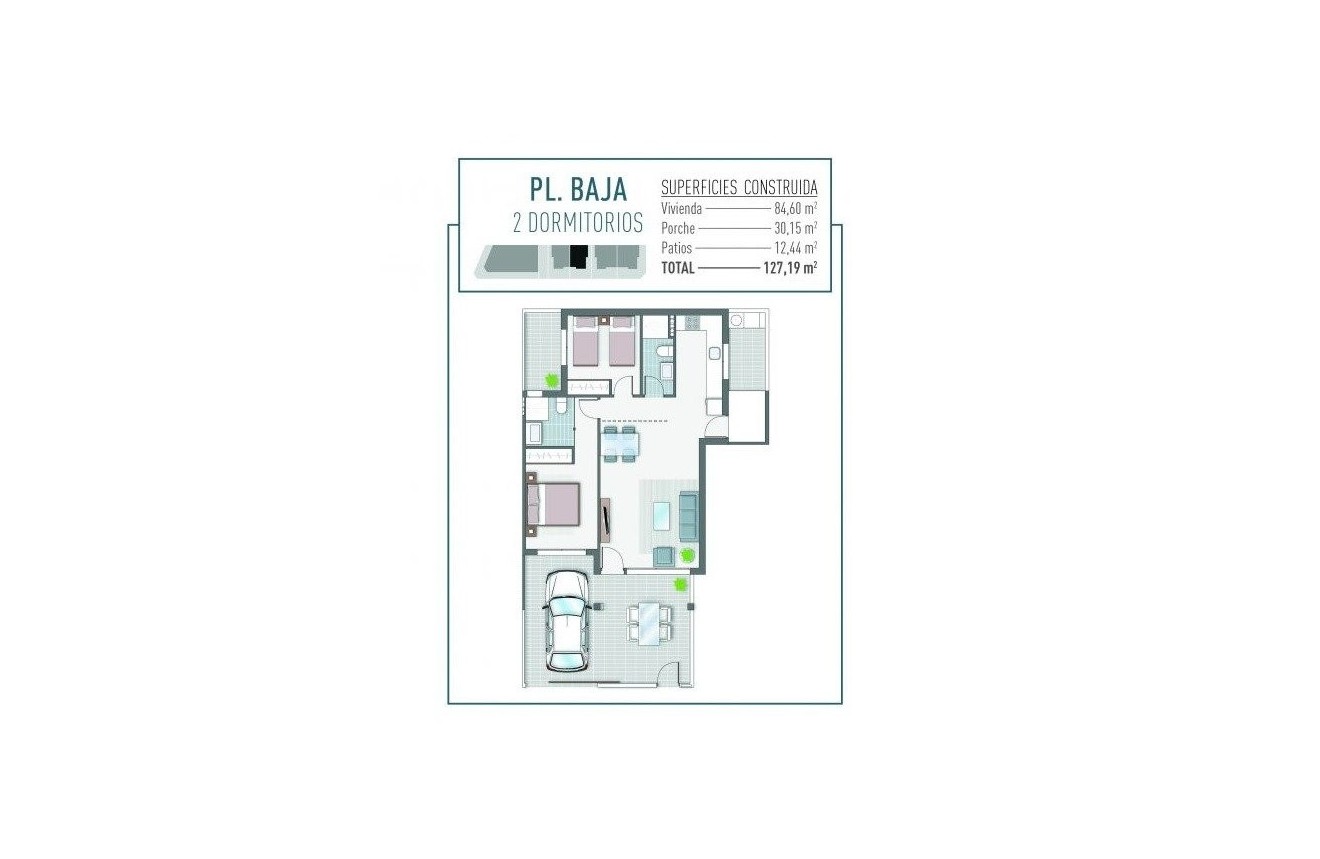 New Build - Bungalow -
Pilar de la Horadada