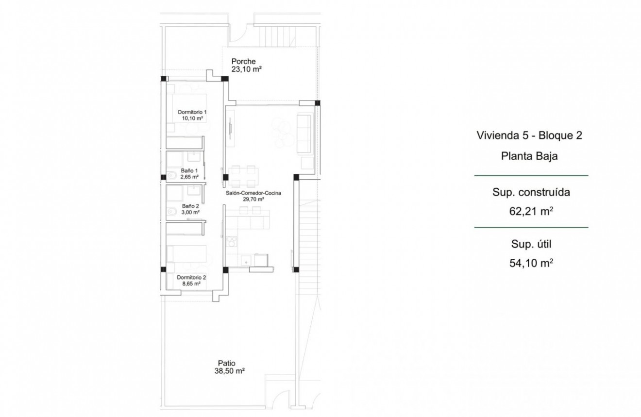 Nieuwbouw Woningen - Bungalow -
Orihuela Costa - PAU 26