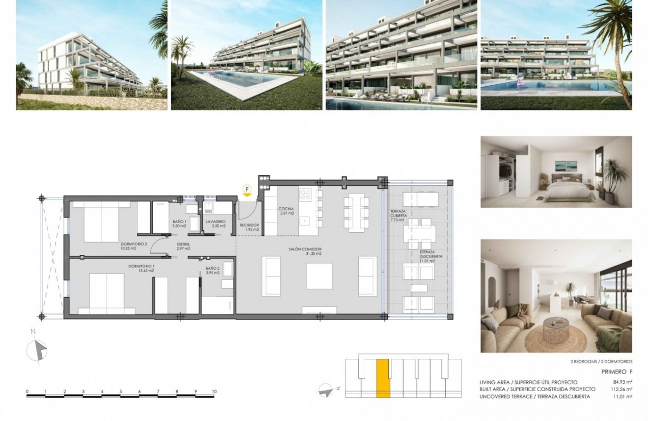 Neue Gebäude - Wohnung -
Cartagena - Mar De Cristal