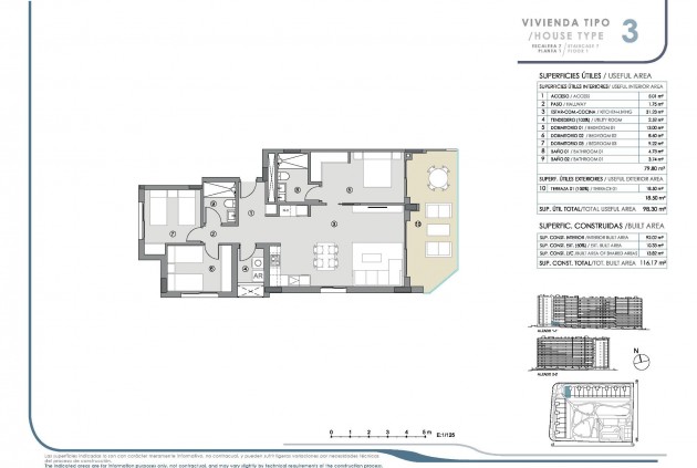 Neue Gebäude - Wohnung -
Torrevieja - Punta prima