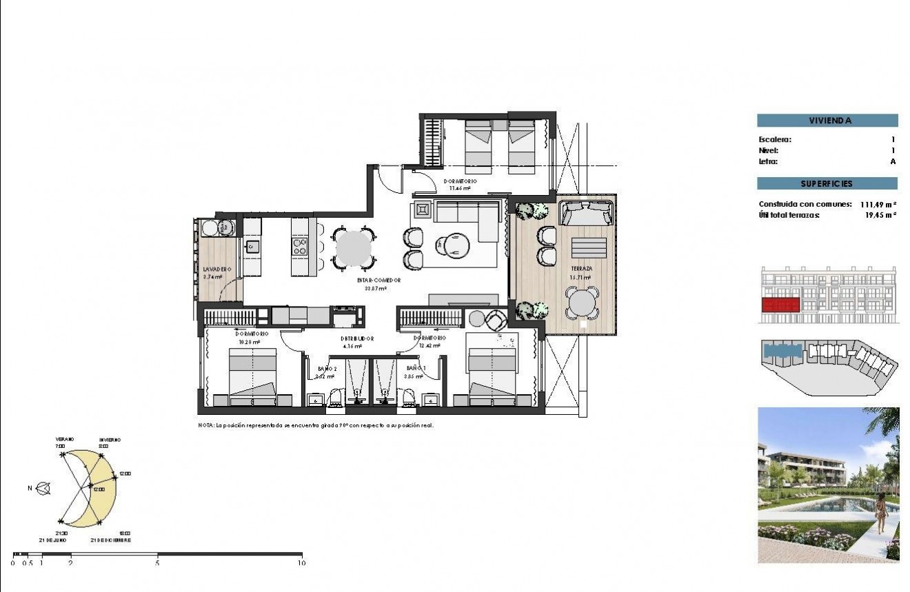 New Build - Apartment / flat -
Torre Pacheco - Santa Rosalia Lake And Life Resort