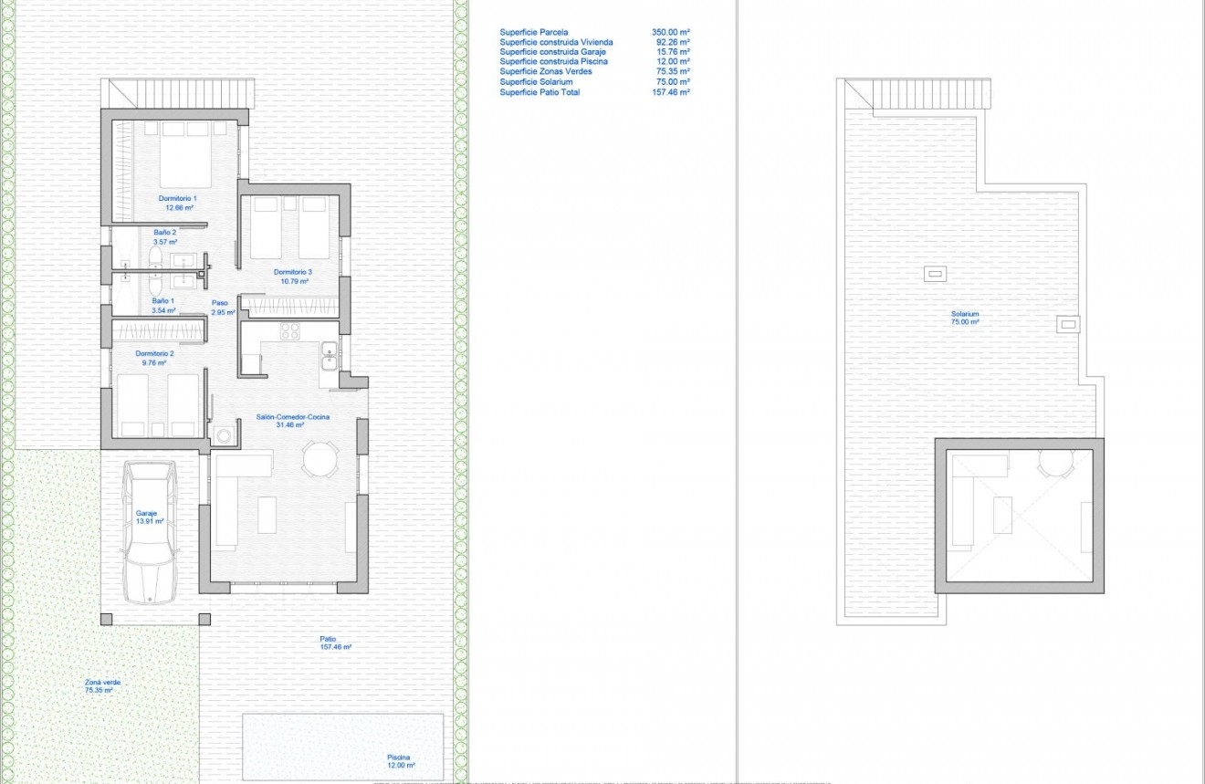 Obra nueva - Chalet -
Los Alcazares - Serena Golf