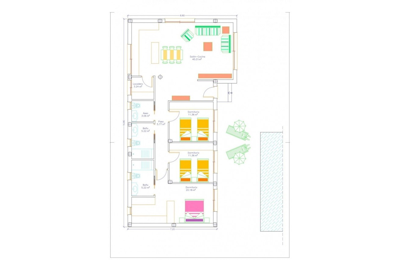 Obra nueva - Chalet -
Calasparra - Coto Riñales