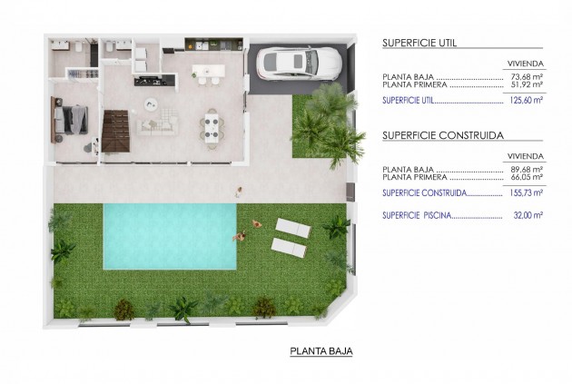 Nouvelle construction - Chalet -
San Pedro del Pinatar - Pueblo