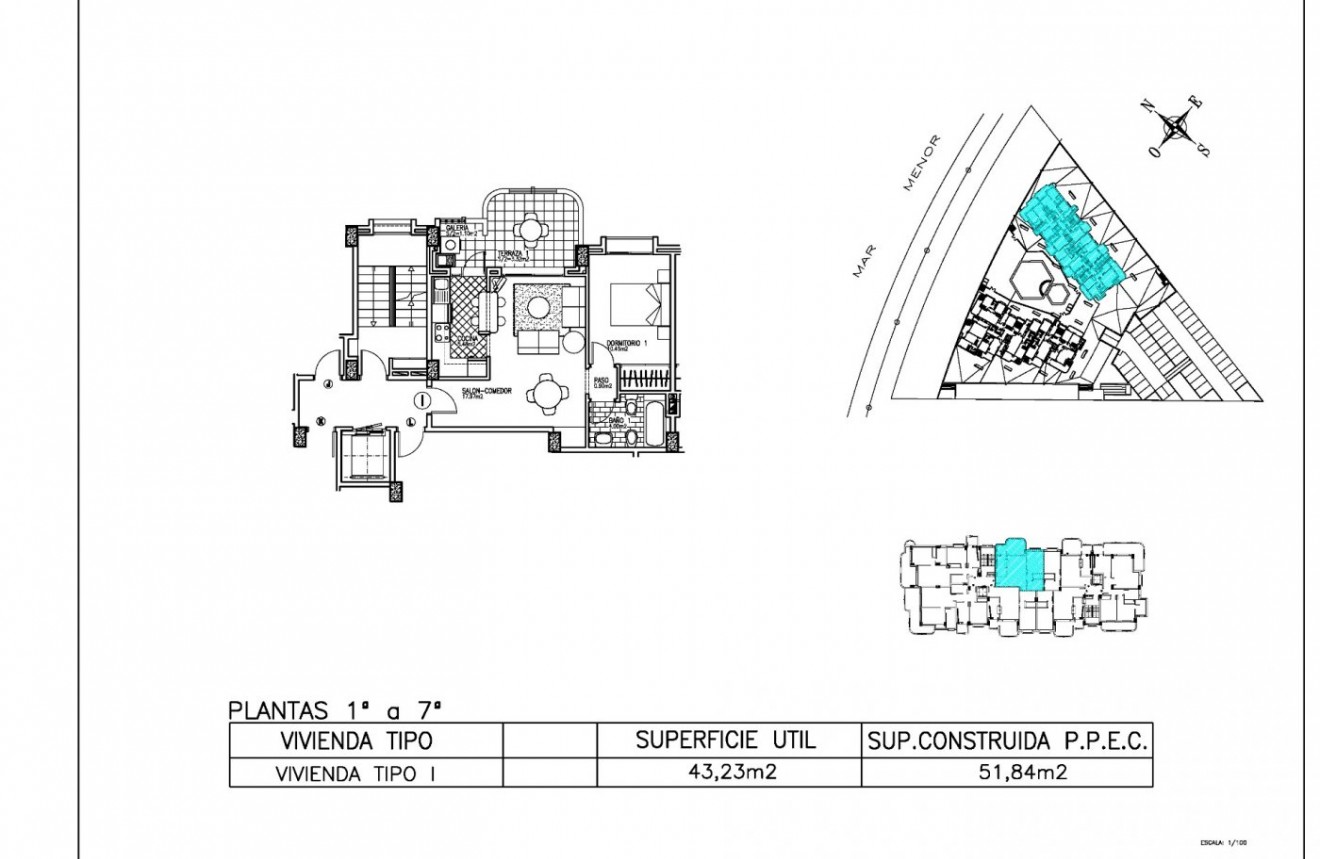 Neue Gebäude - Wohnung -
La Manga del Mar Menor - La Manga